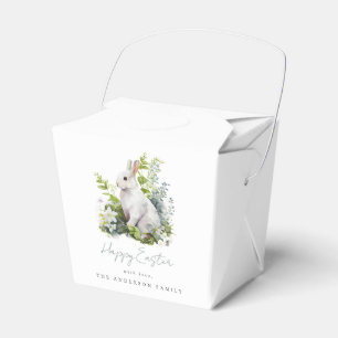 Ballotins Fête de Pâques florale élégante à l'aquarelle