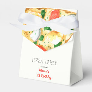 Ballotins Fête de pizza Watercolor