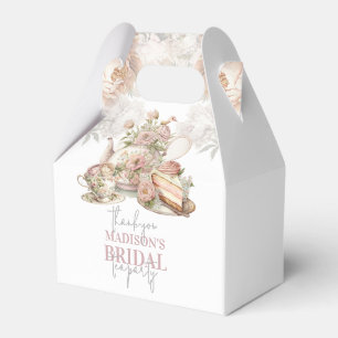 Ballotins Fête de thé de mariage Fleurs personnalisées jolie