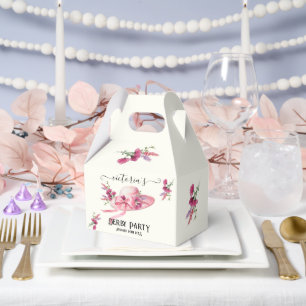 Ballotins Fête des mariées Derby Casquette rose
