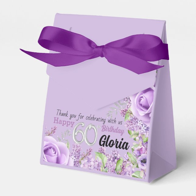 Ballotins Fête Florale 60e fête d'anniversaire (Verso)