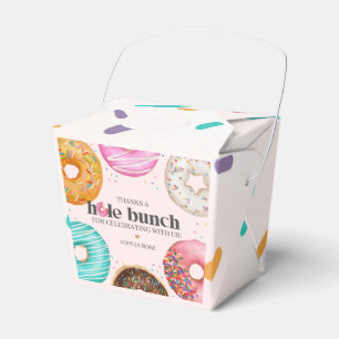 Ballotins Fête ou Baby shower d'anniversaire de Donut arrosé