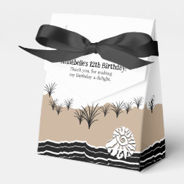 Ballotins Fête Stylée sur la Plage Joyeux 12ème Anniversaire