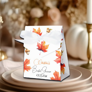 Ballotins Feuilles d'érable et glands Shower de mariage