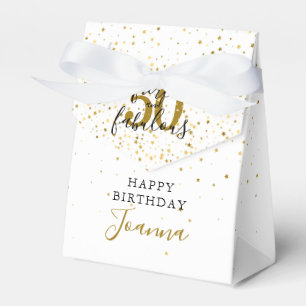 Ballotins Fierce et fabuleux Anniversaire Or et Noir