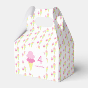 Ballotins Fille de crème glacée Anniversaire
