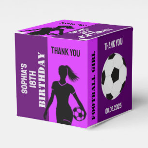 Ballotins Fille de football, cadeau de joueur de football, A