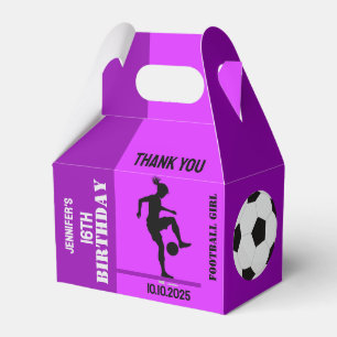 Ballotins Fille de football, cadeau de joueur de football, A