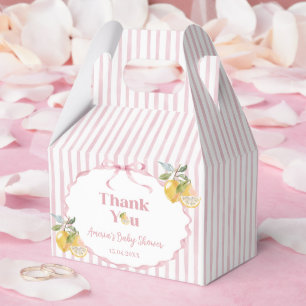 Ballotins Fille de thème de citron Baby Shower