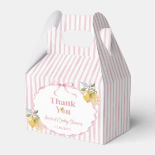 Ballotins Fille de thème de citron Baby Shower