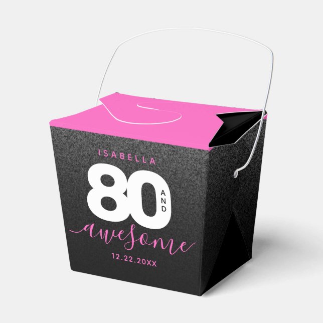 Ballotins Fille moderne Hot rose 80 et stupéfiant (Verso)