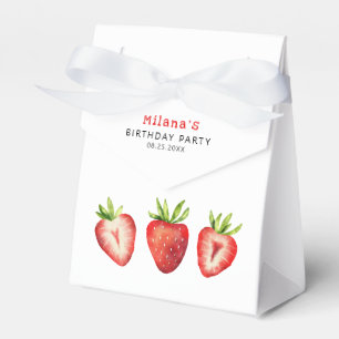 Ballotins Filles fraises fête d'anniversaire