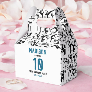Ballotins Filles Gymnastique Moderne Noire Anniversaire 10 A
