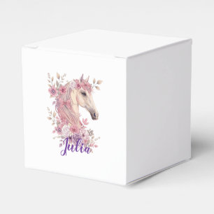 Ballotins Filles Jolis Poneys Floral Pastel Cheval