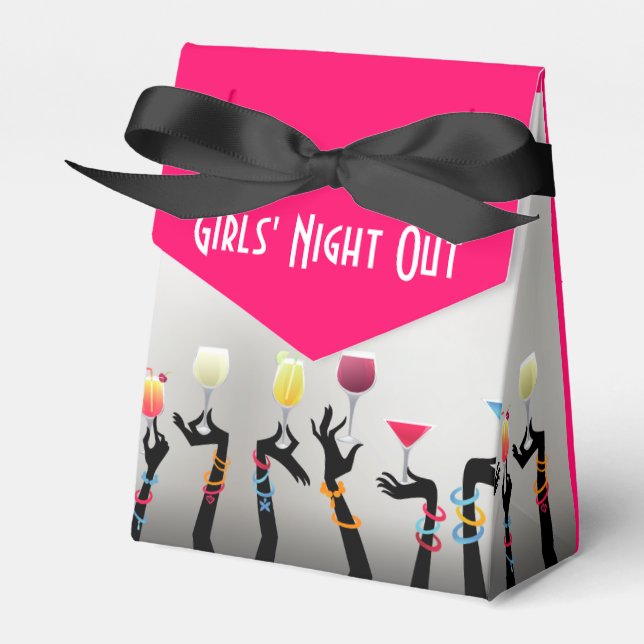 Ballotins Filles Night Out Cocktail Party (Verso)