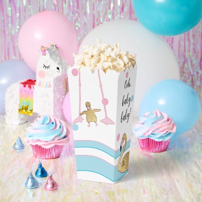 Ballotins Flamant rose bébé et Baby shower maman (Fête)