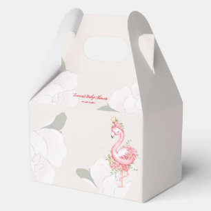 Ballotins Flamant rose rose C'est un Baby shower fille