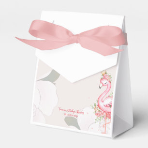 Ballotins Flamant rose rose C'est un Baby shower fille