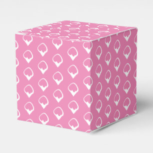 Ballotins Flèche blanche neige cadeau rose