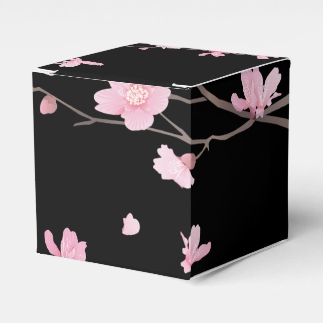 Ballotins Fleur de cerisier - Noir (Verso)