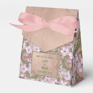 Ballotins Fleur de pommier - Boîte de faveur de mariage