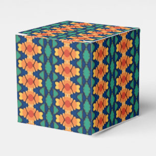 Ballotins Fleur de safran Marine Orange et Vert