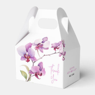 Ballotins Fleur d'orchidée violette Fleur Anniversaire