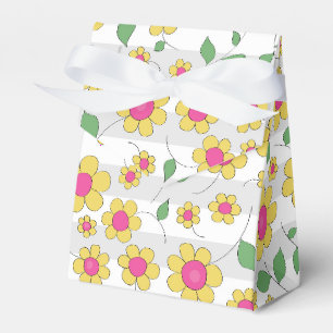 Ballotins Fleur rose jaune marguerite printemps enfants grib