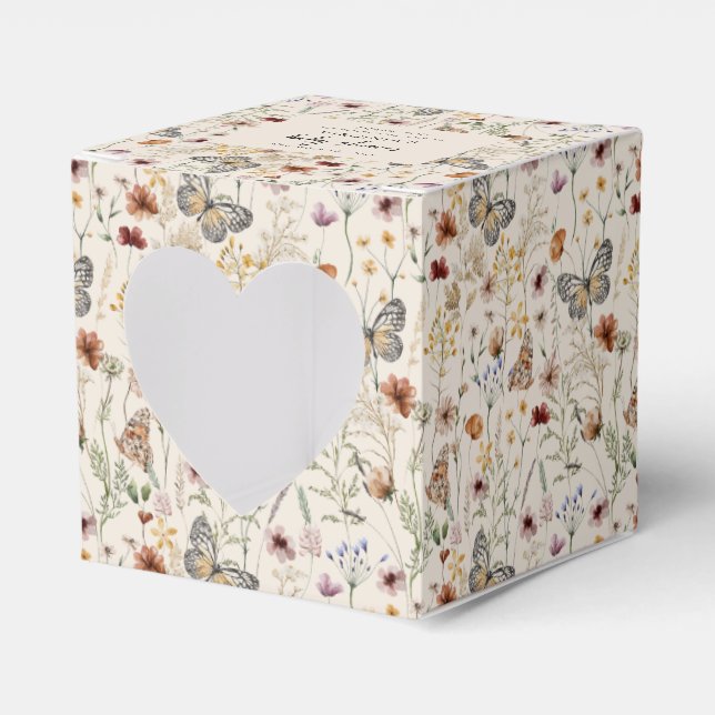 Ballotins Fleur sauvage baby shower (Verso)