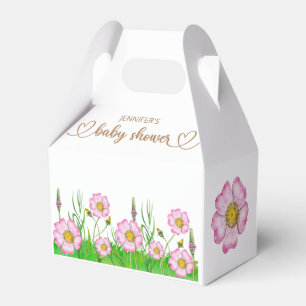Ballotins Fleur sauvage bébé en fleur Baby shower Ballotin