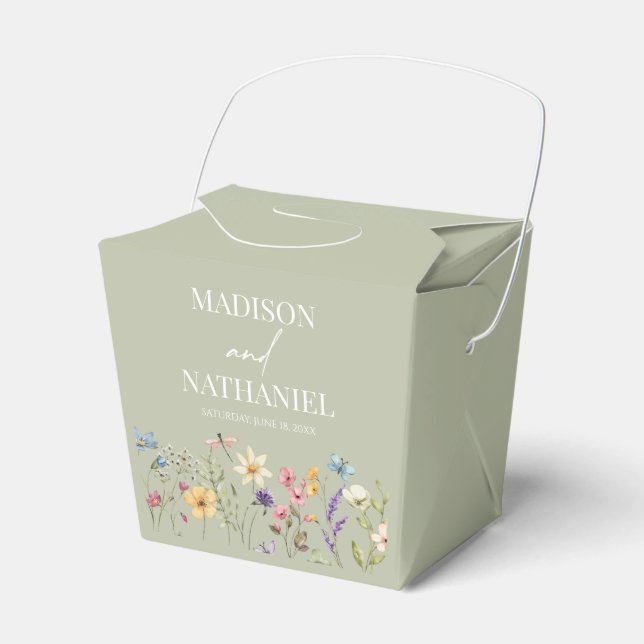 Ballotins Fleur sauvage Fleur Fleur Flore Jardin Mariage (Verso)
