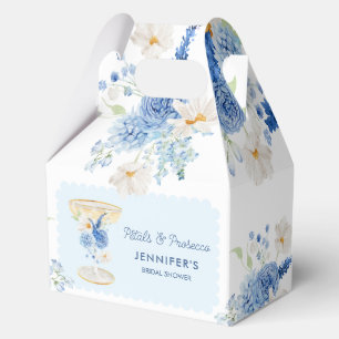 Ballotins Fleurs Bleues et Fête de Mariage Florale Prosecco