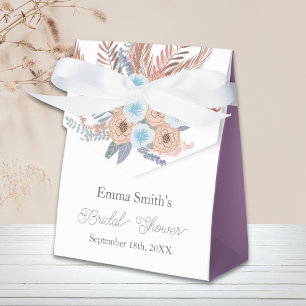 Ballotins Fleurs Boho pour la Mariée Fête de Mariage Violet