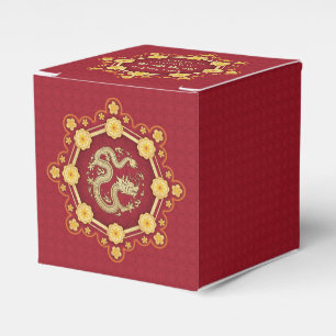 Ballotins Fleurs chanceuses du Nouvel An chinois Dragon Pers