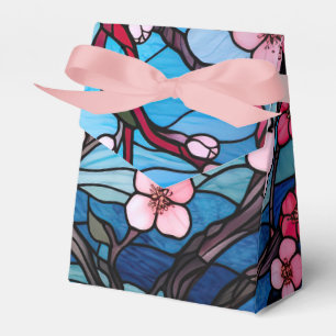 Ballotins Fleurs de cerisiers en verre tendu