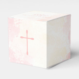 Ballotins Fleurs de communion Aquarelles roses