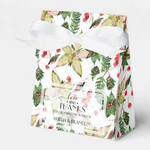 Ballotins Fleurs de Noël et baies