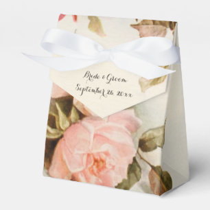Ballotins Fleurs de rose de jardin antiques de mariage vinta