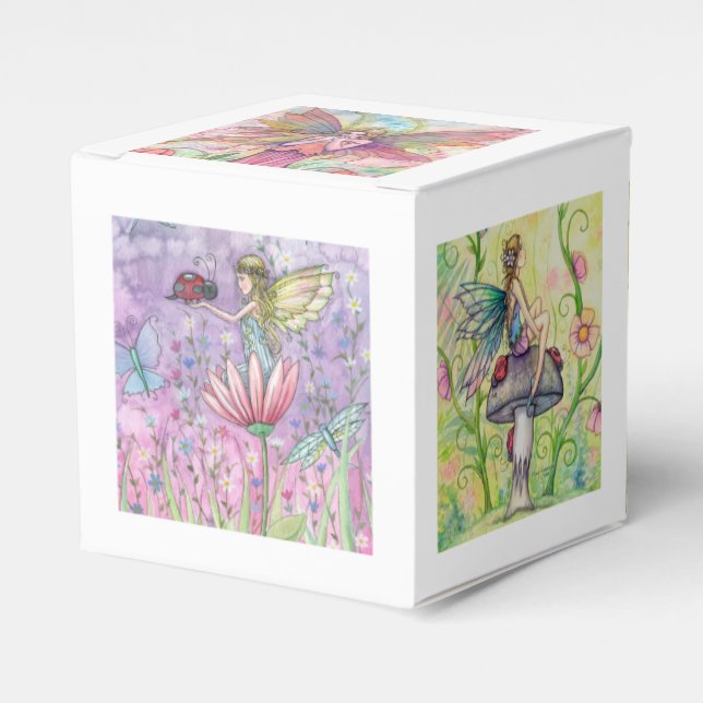 Ballotins Fleurs Fées Imaginaire Ballotin d'art (Verso)