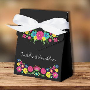 Ballotins Fleurs mexicaines colorées