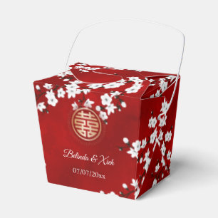 Ballotins Fleurs orientales Mariage chinois 