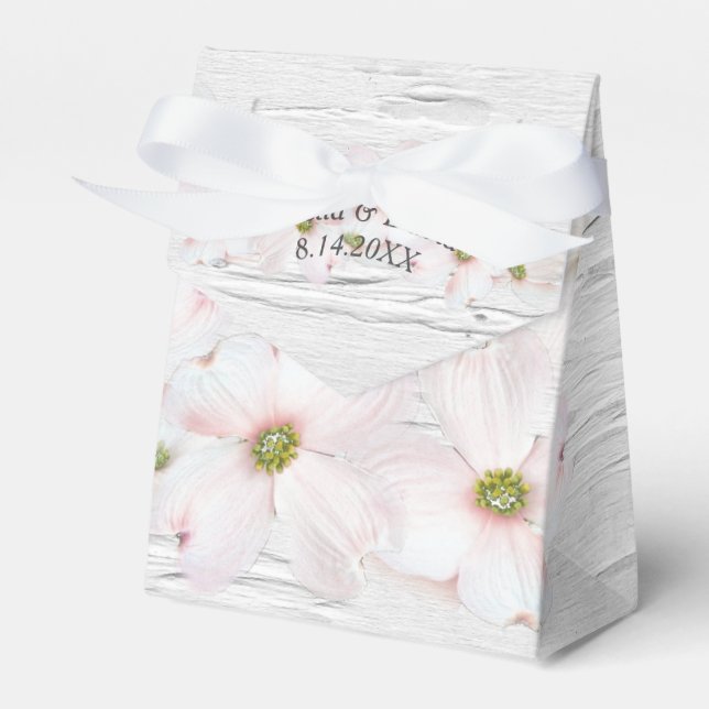 Ballotins Fleurs roses sur la texture de bouleau (Verso)