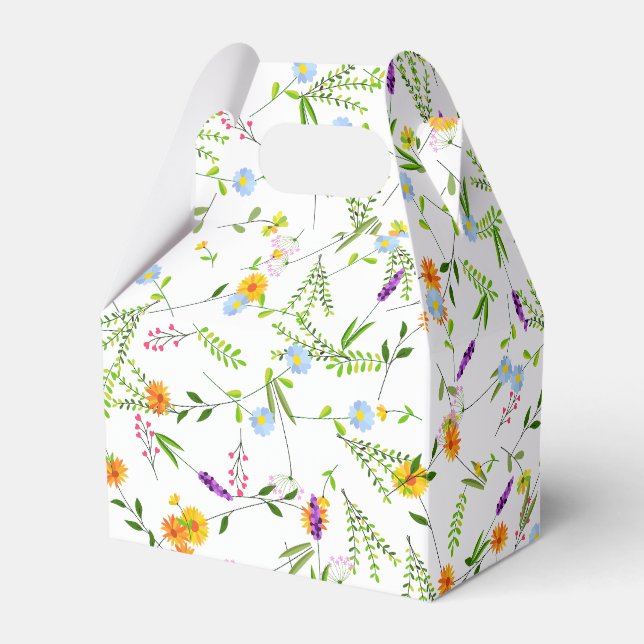 Ballotins Fleurs sauvages de printemps et d'été (Verso)