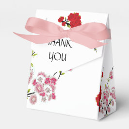 Ballotins Fleurs simples de Merci Mariage