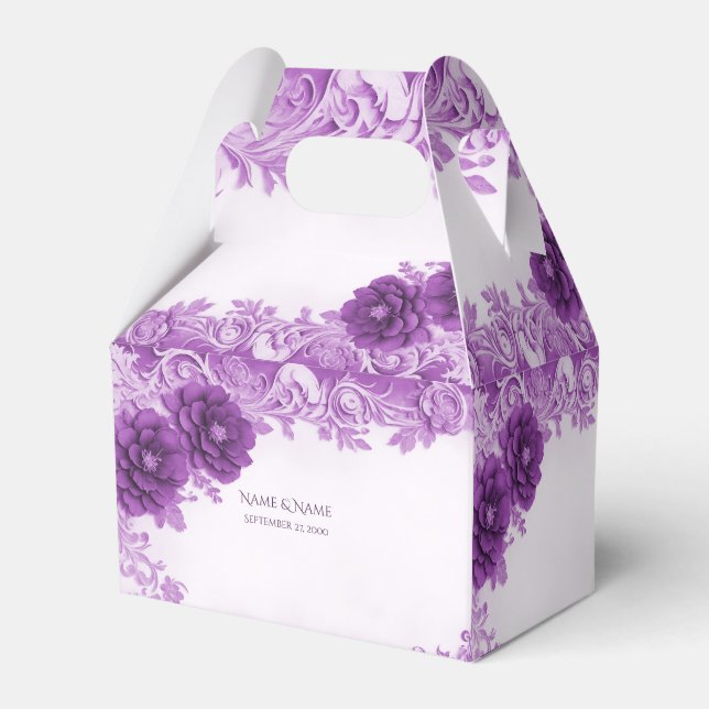 Ballotins Fleurs violettes Ballotin florissant (Verso)