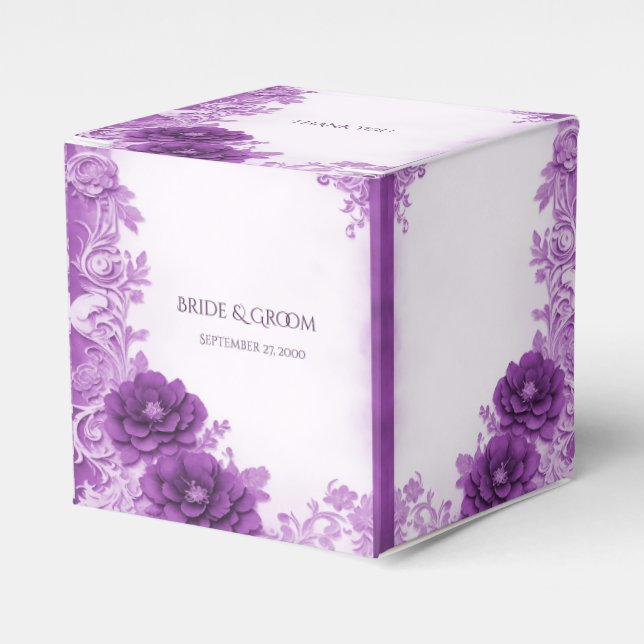 Ballotins Fleurs violettes Ballotin florissant (Verso)