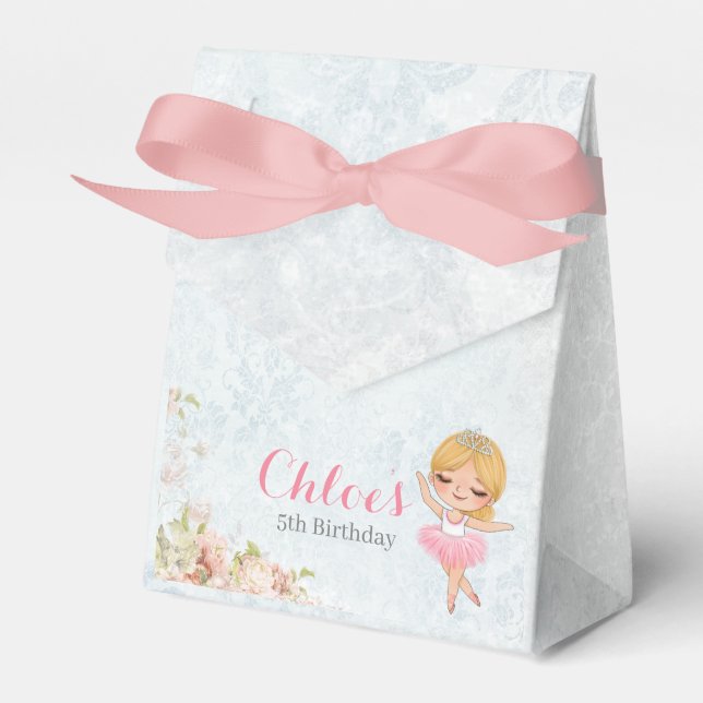 Ballotins Floral Ballerina Ballotin d'anniversaire (Verso)