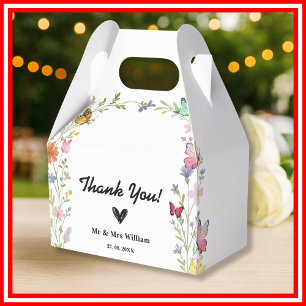 Ballotins Floral Boho Fleur sauvage Merci Mariage