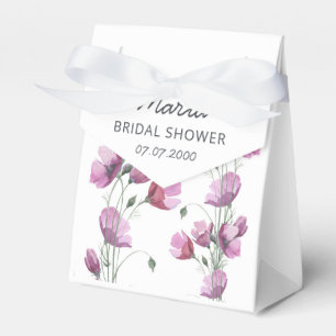 Ballotins Floral couleur d'aquarelle Mariage élégant Balloti