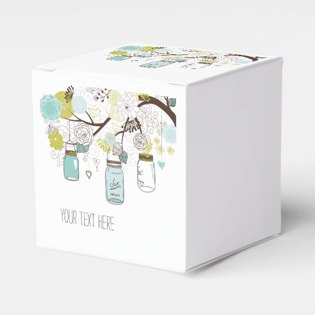 Ballotins Floral Mason Jars (Verso)